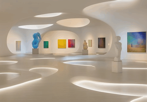 展厅设计施工公司：展厅墙面涂料应该怎么选择？